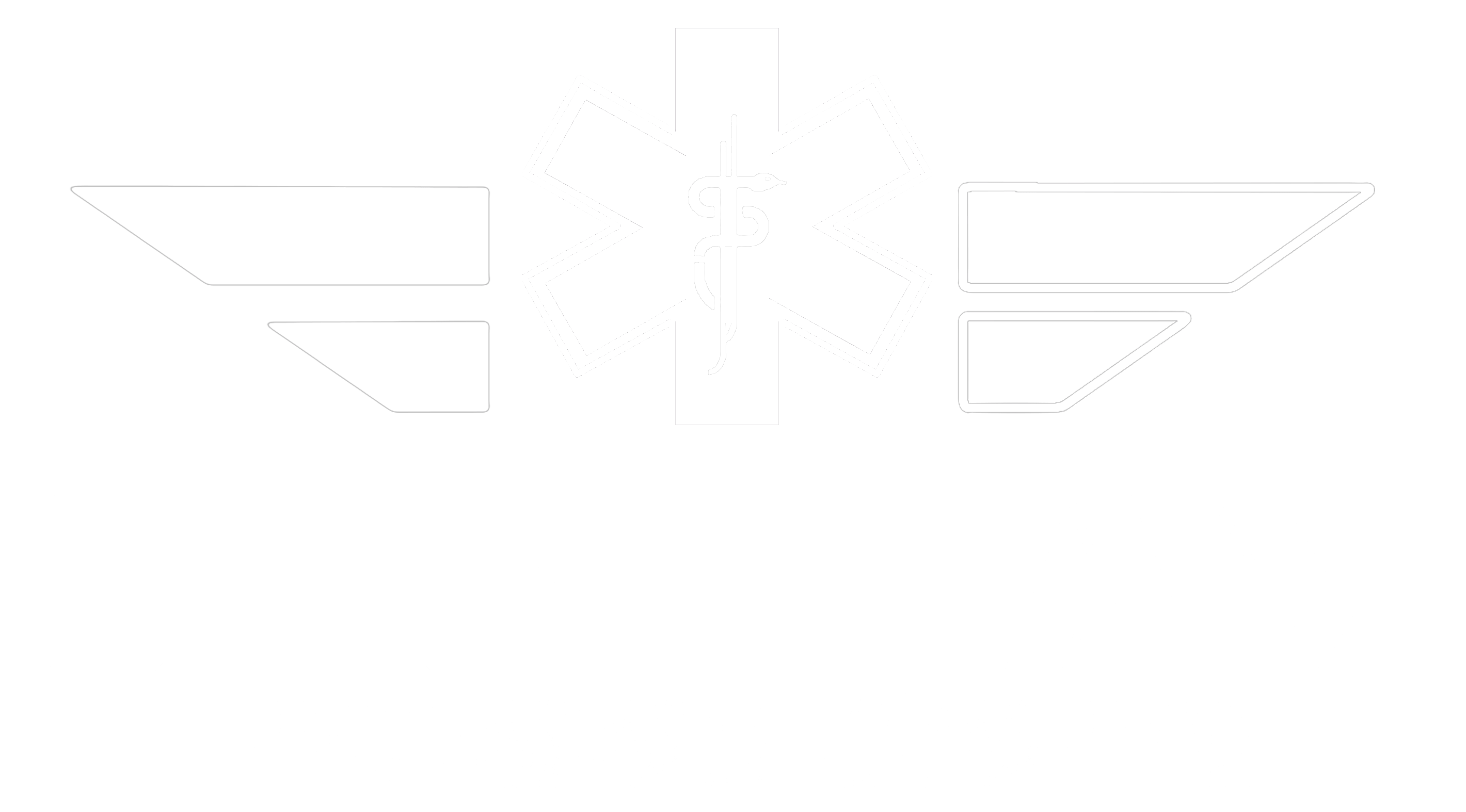 On6 TEAM First Aid Department Logo in white